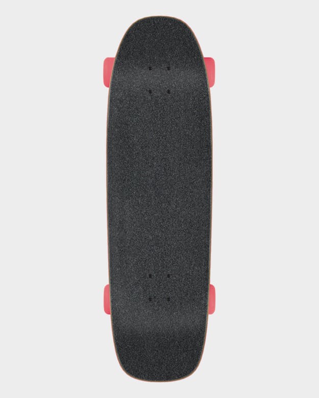 Santa Cruz Skateboard Complete Toxic Hand 80's Old School Shape 9.7 x 31.7