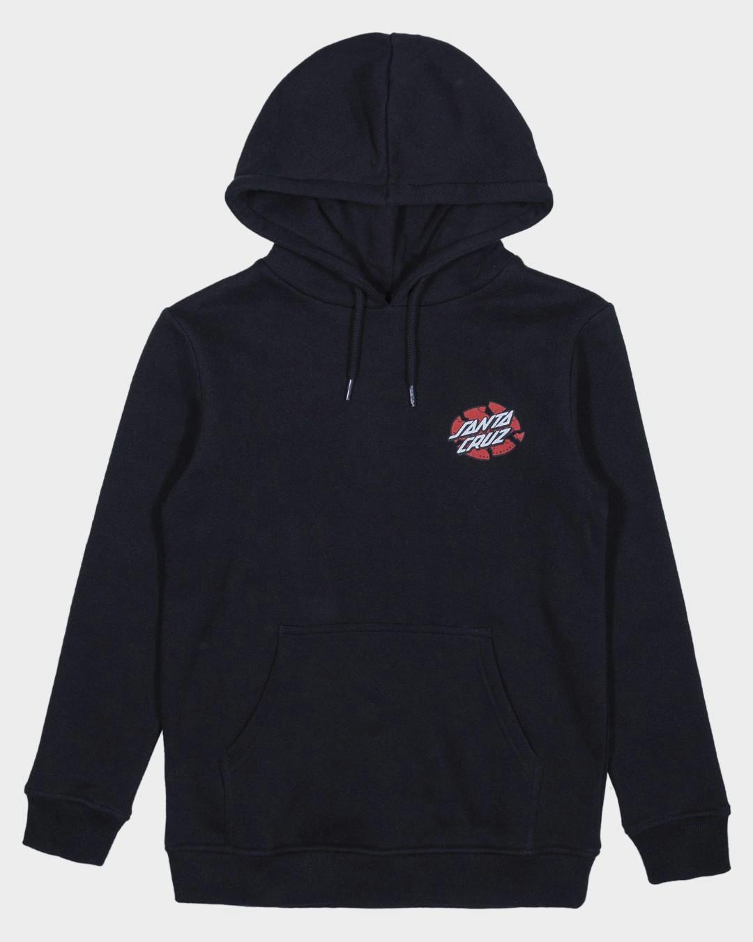 Meek SC Slasher Santa Cruz Boys Pullover Hoddie - Black