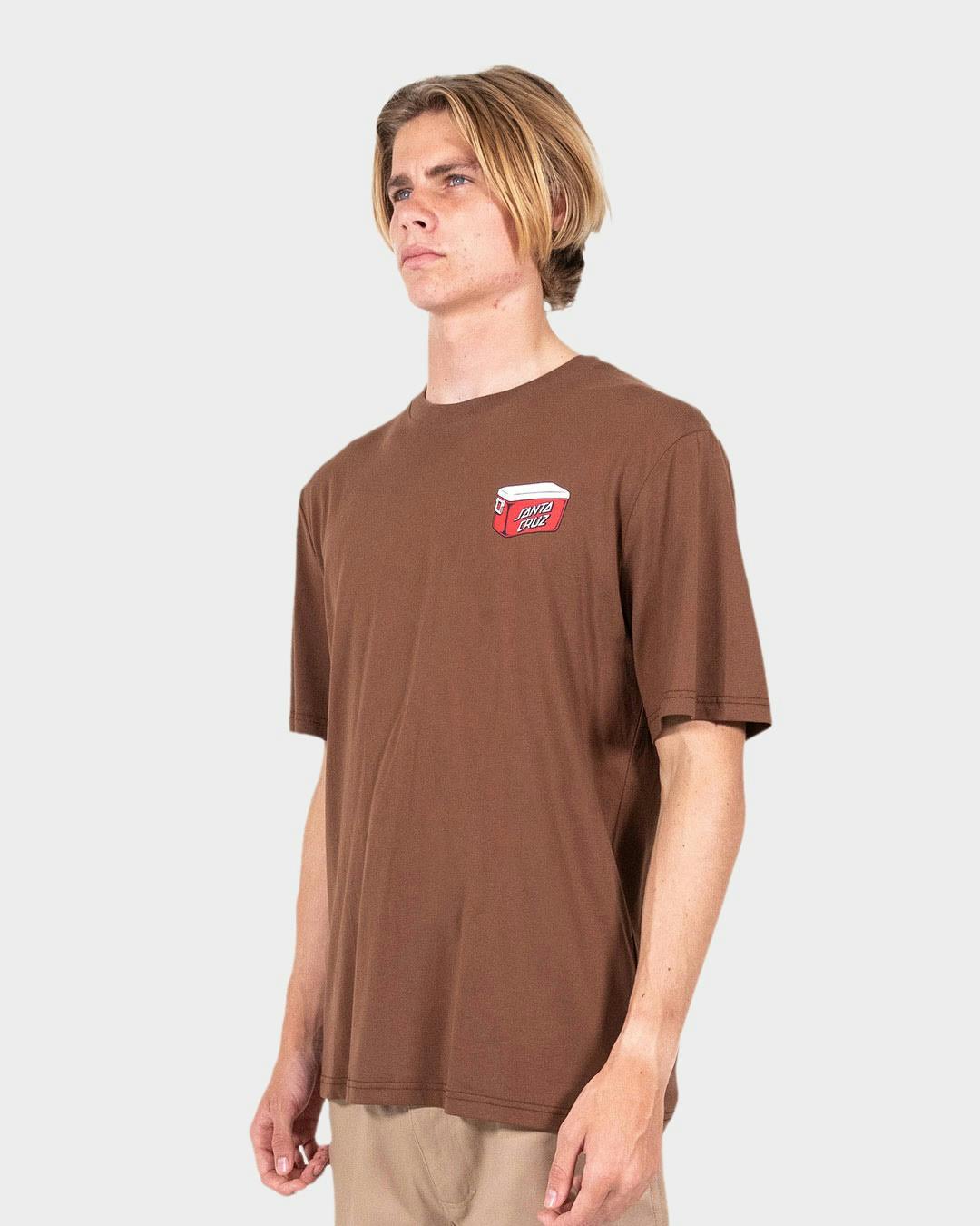 Braun Camping Santa Cruz S/S T-shirt -