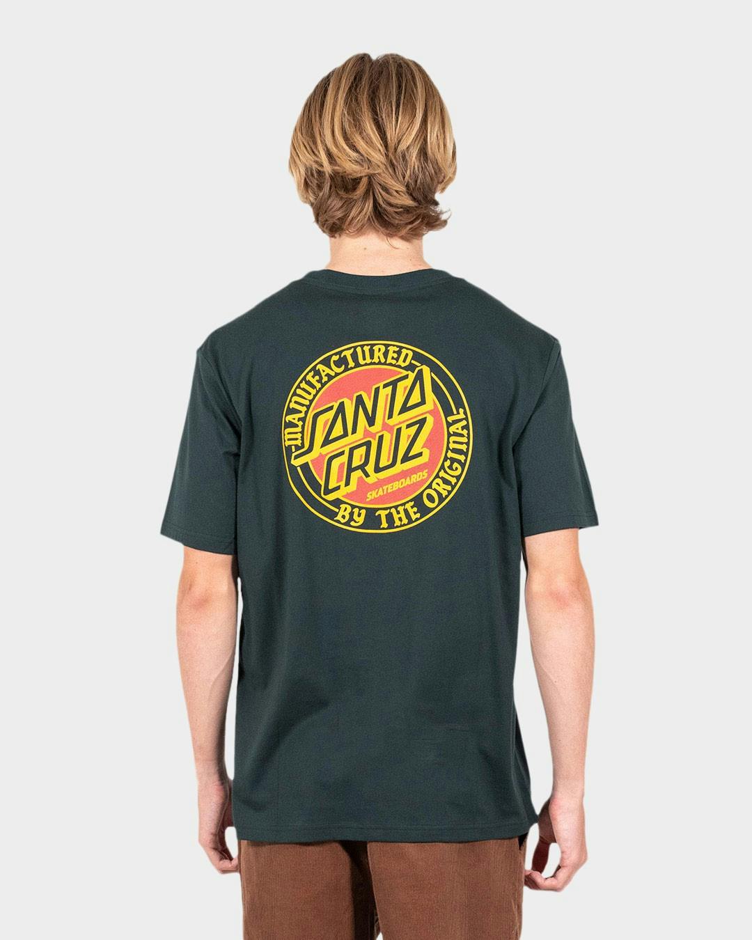 MFG Club Dot Santa Cruz Men's S/S T-shirt - Green